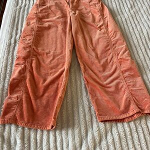 Pilcro Terracotta Corduroy Trousers